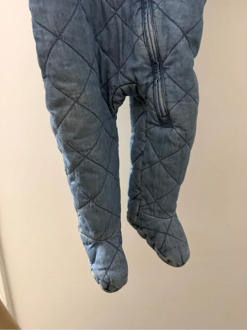 GAP Light Blue Quilted Baby Jacket